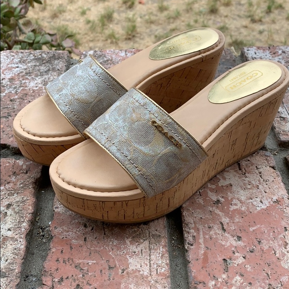 Coach Wedge sandals